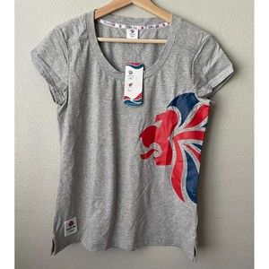 TEAM GB OLYMPIC 2012 LONDON Games Gray Women's Size 12 NEW